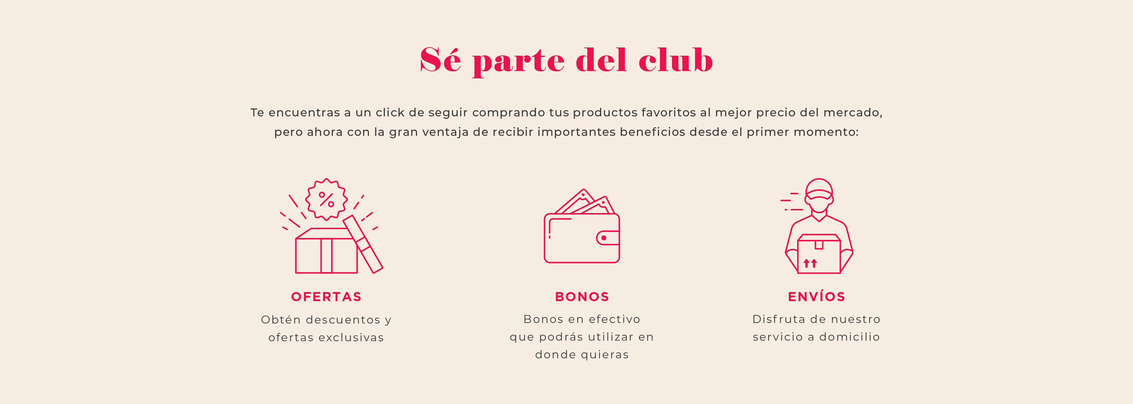 Se parte del club